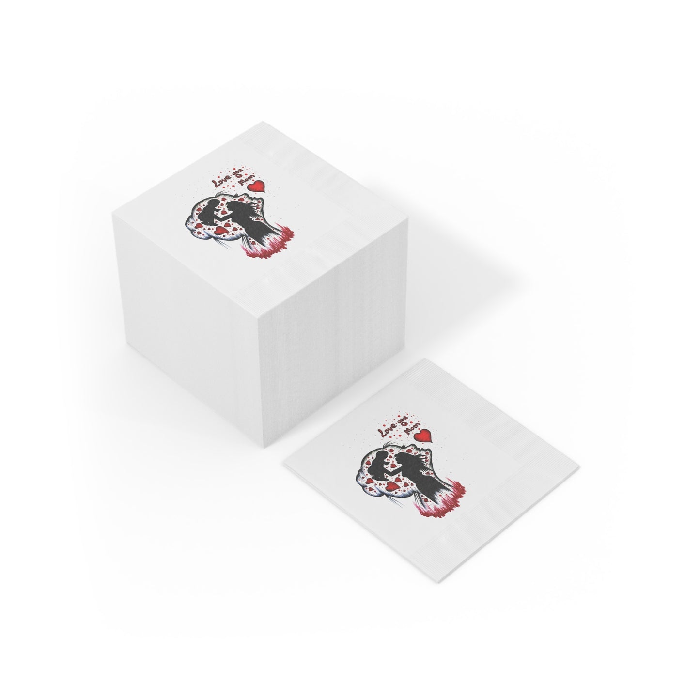 White Coined Napkins