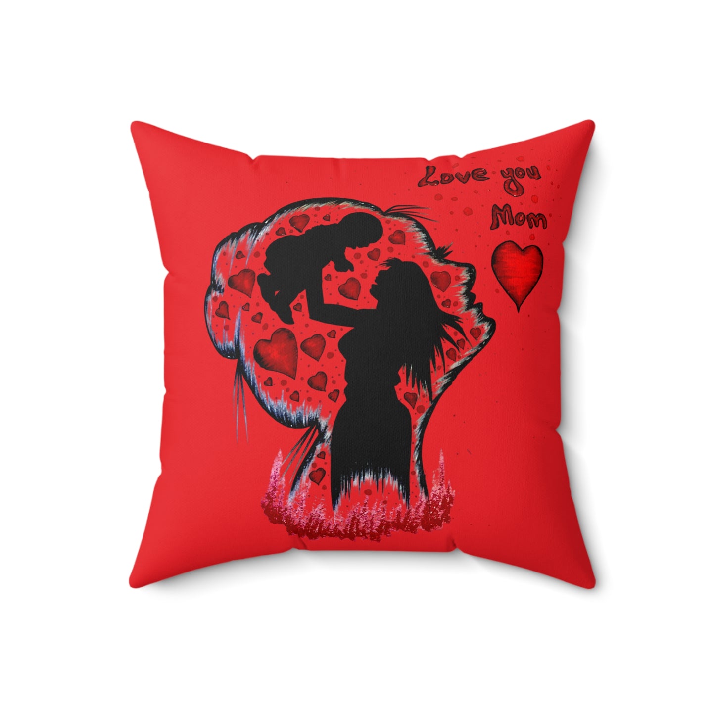 Spun Polyester Square Pillow
