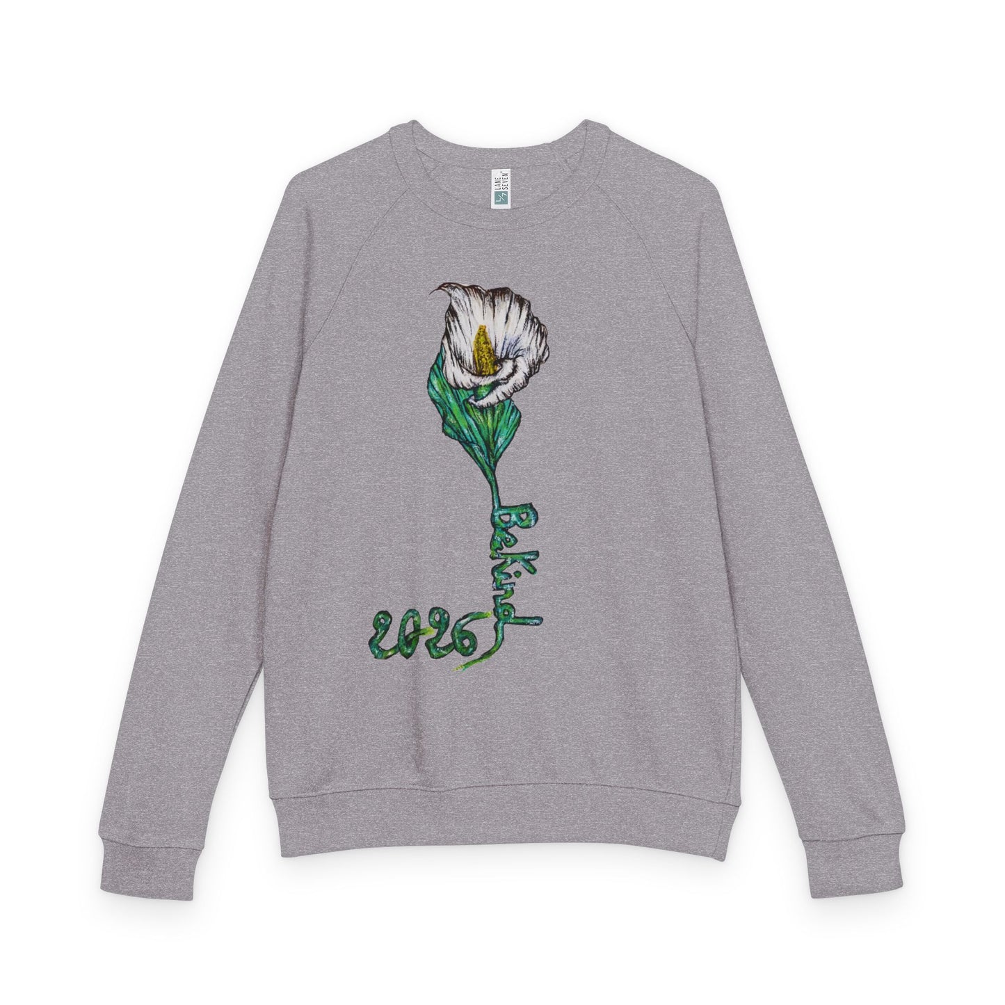 Floral Art Unisex Crewneck Sweatshirt
