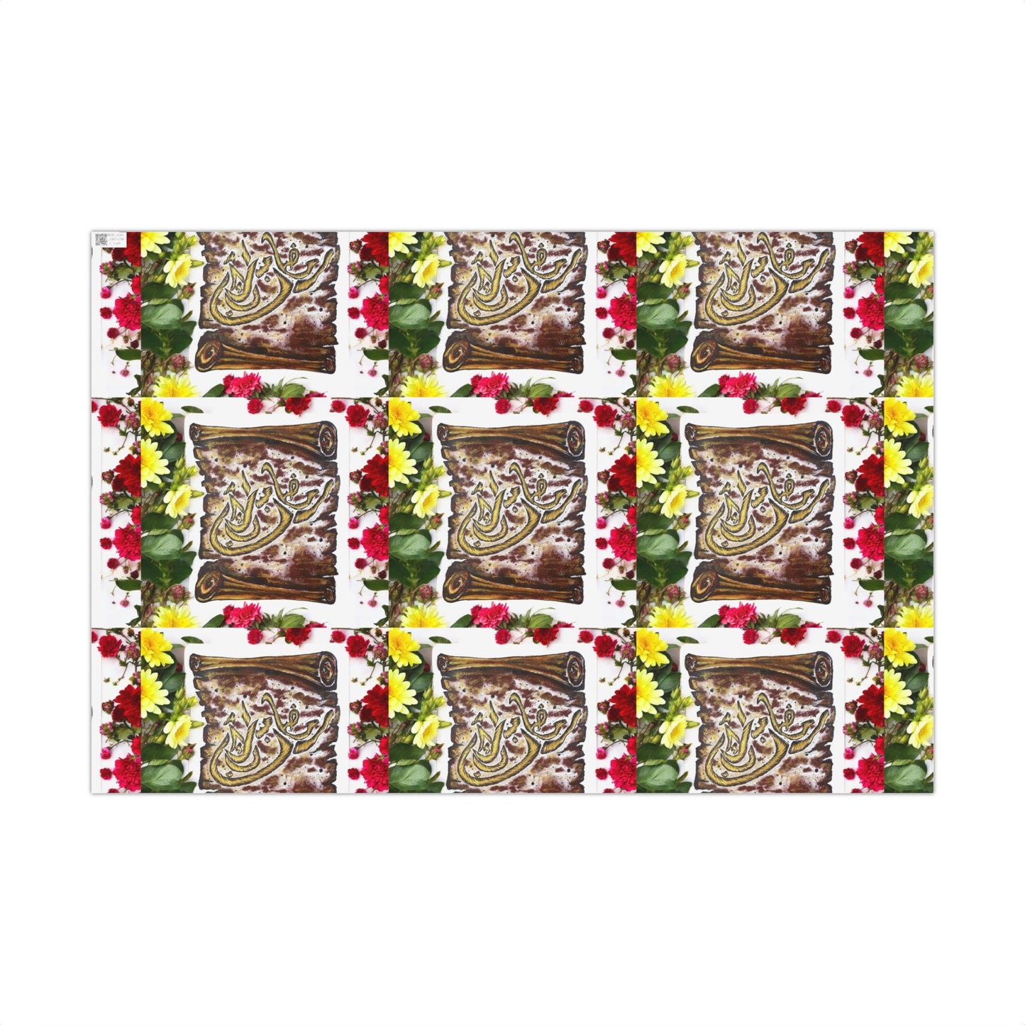 Wrapping Paper — Floral & Vintage Tile Design Gift Wrap