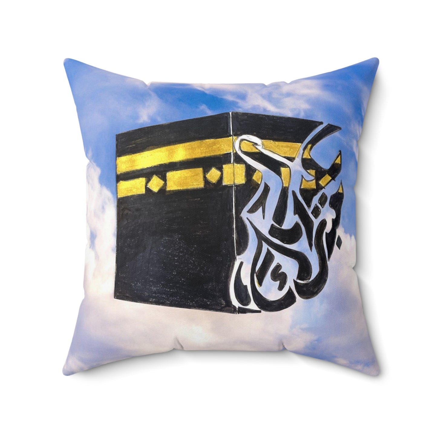Spun Polyester Square Pillow