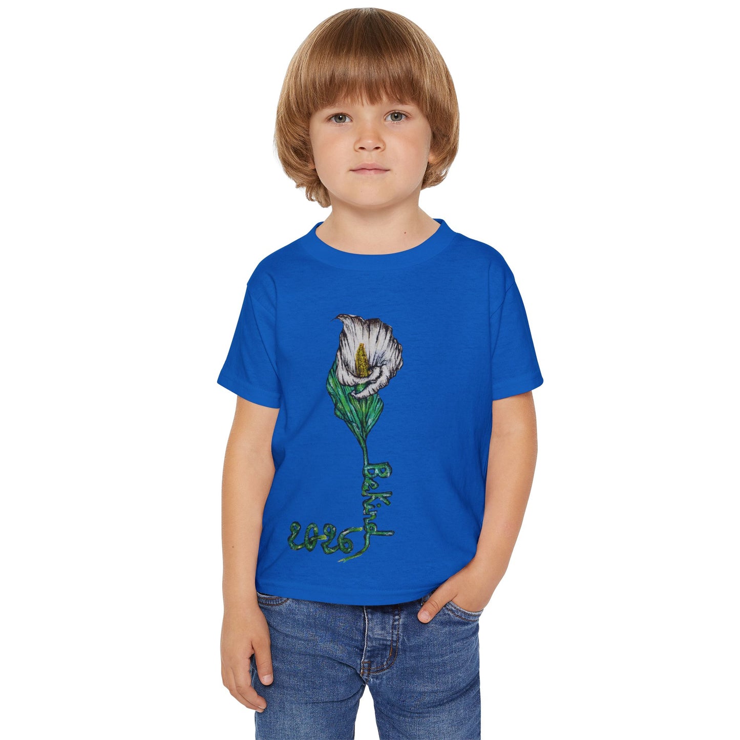 Be Kind Toddler T-Shirt - Cute Cotton Tee for Kids