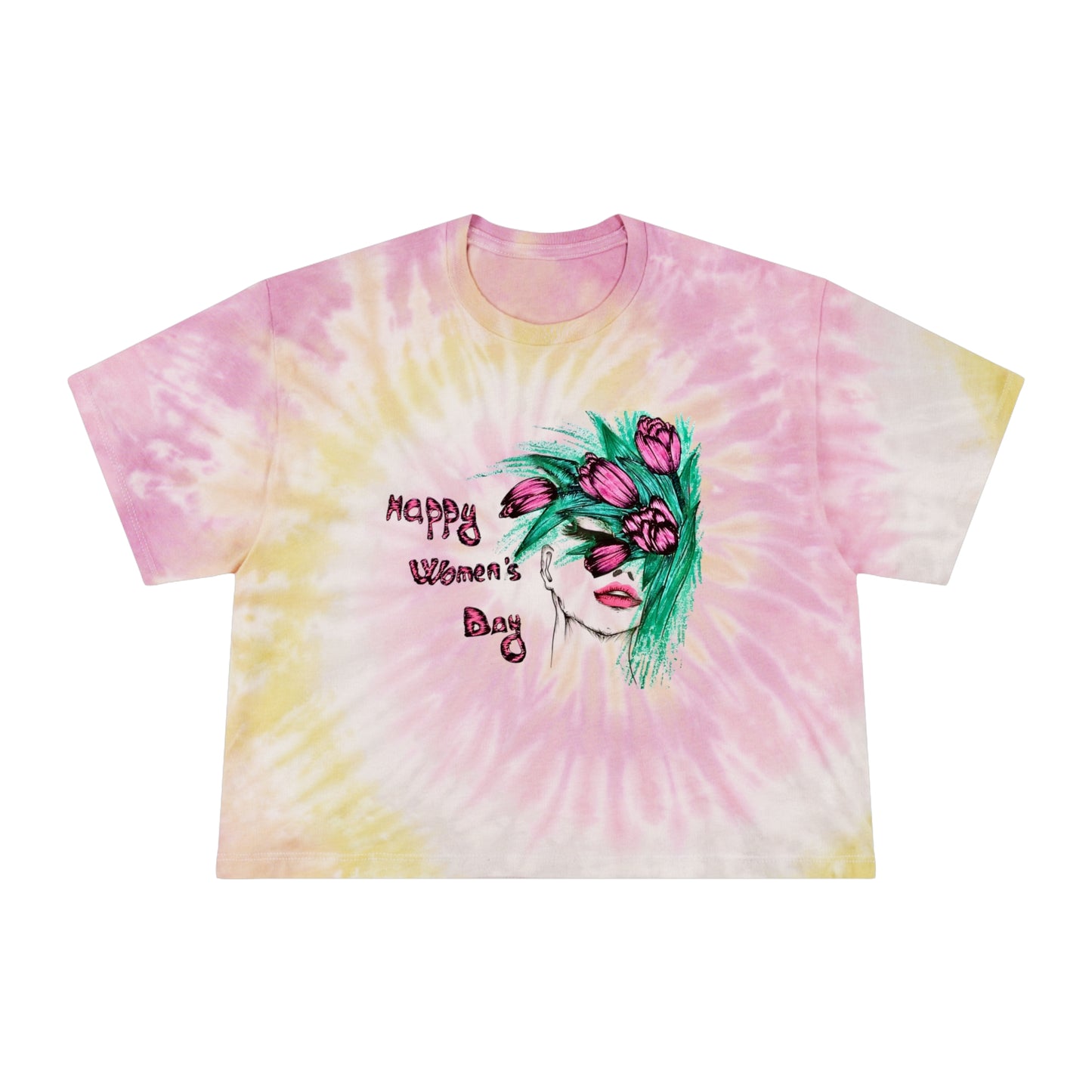 Women's Tie-Dye Crop Tee