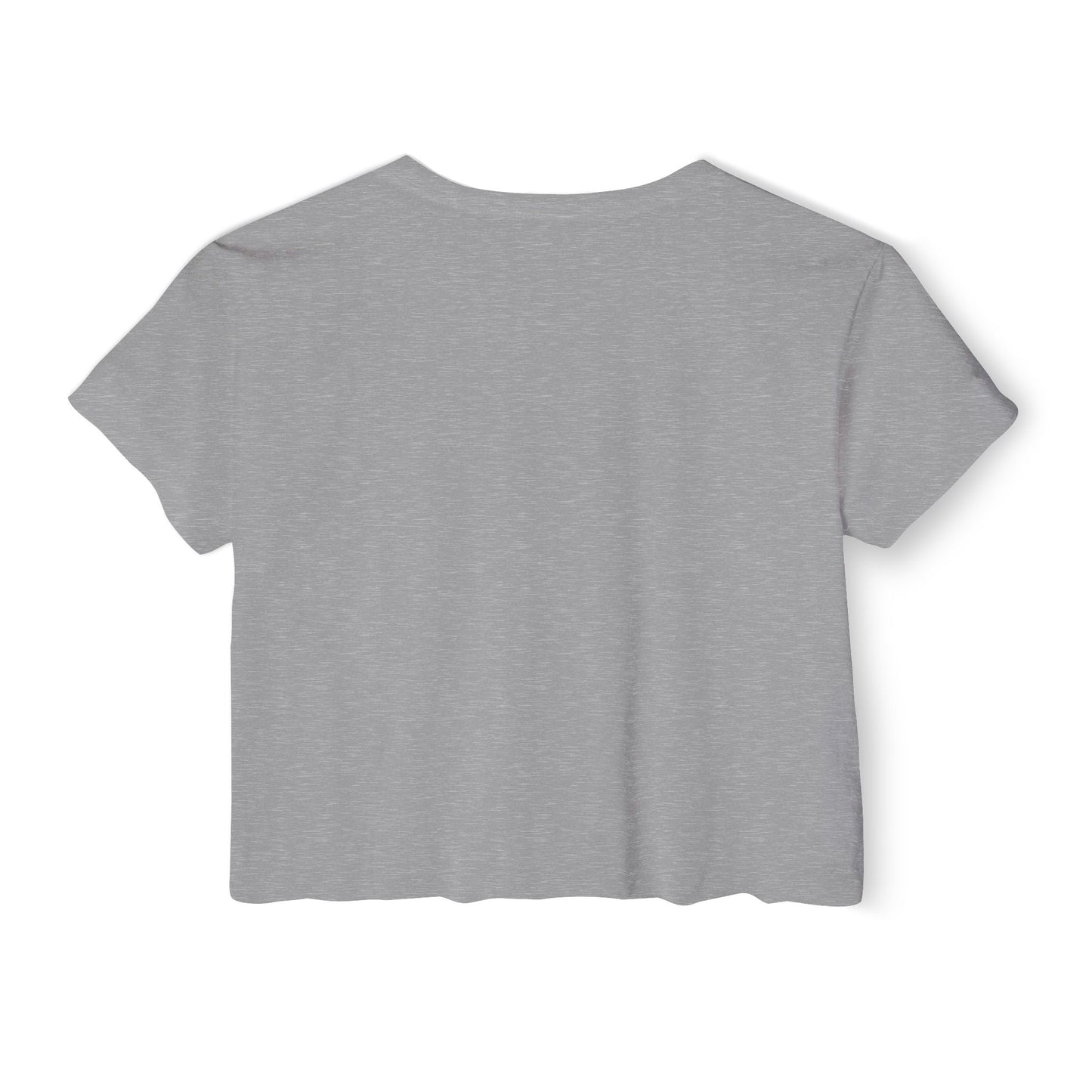 Women's Flower Graphic Crop Top - Perfect for Festivals