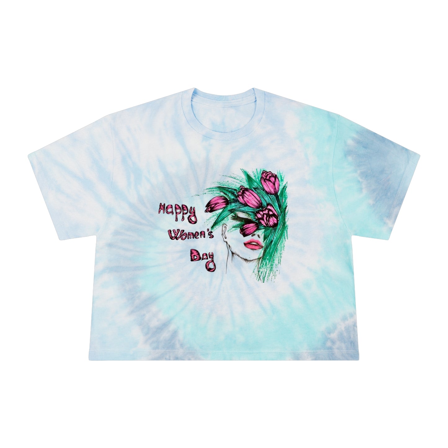 Women's Tie-Dye Crop Tee