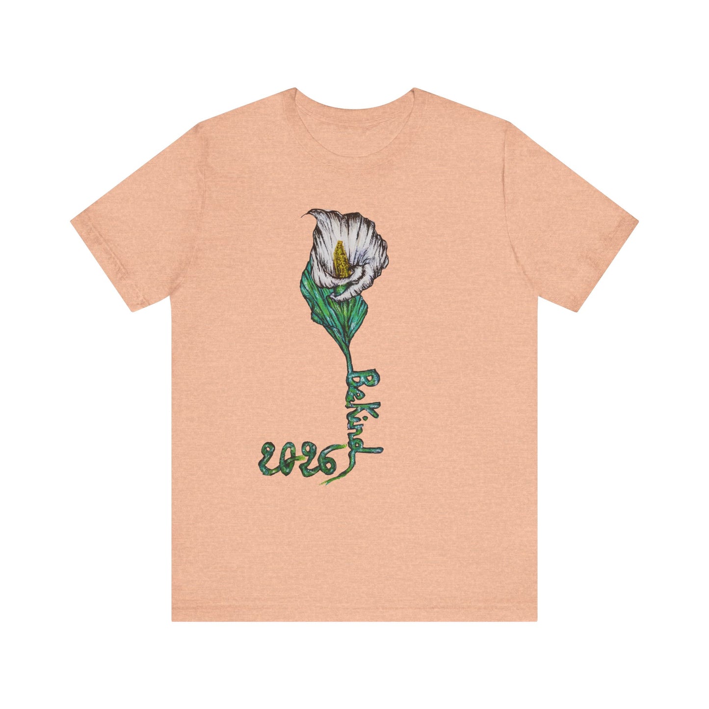 Be Kind Floral Unisex Jersey Tee