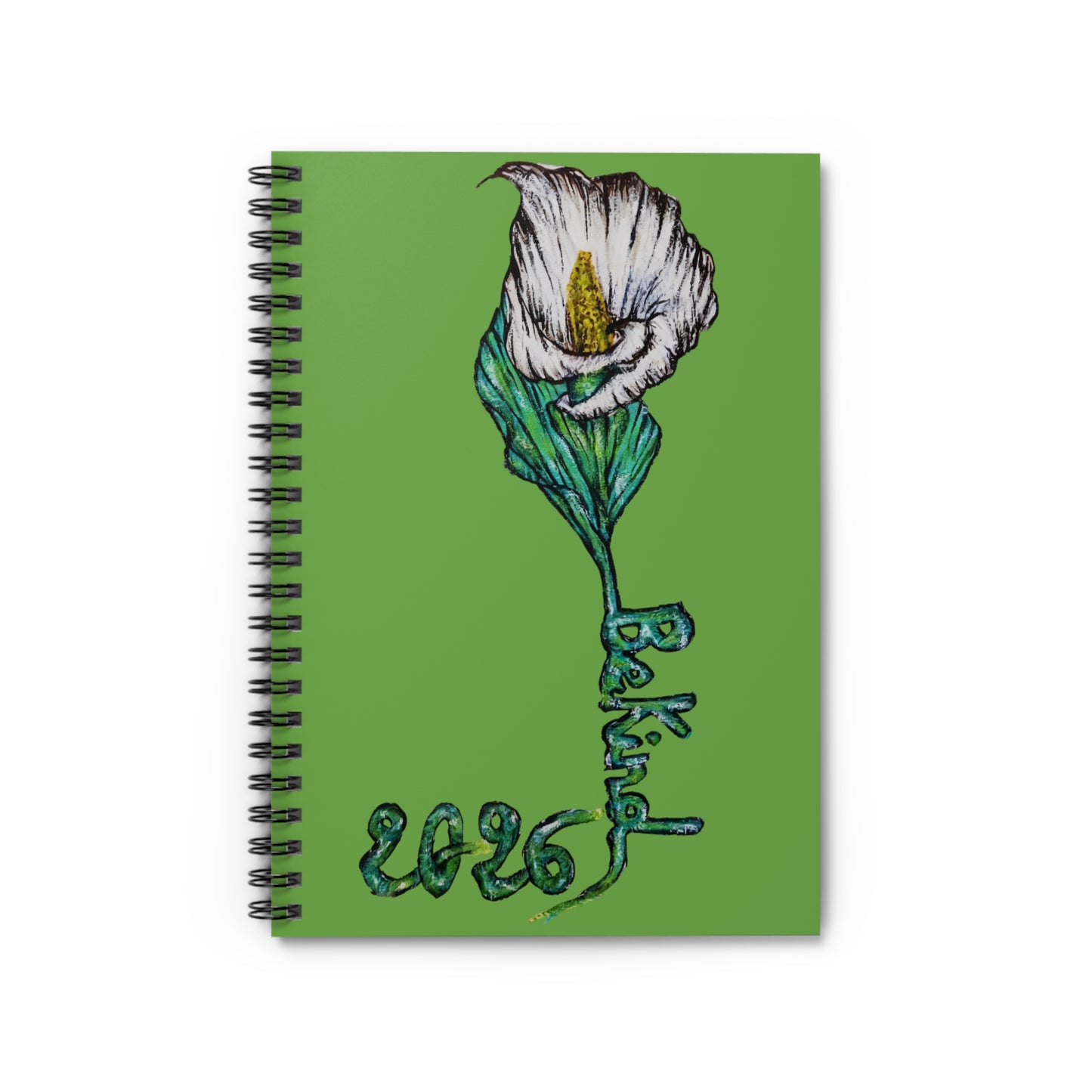 Inspirational Spiral Notebook - Be Kind 2026