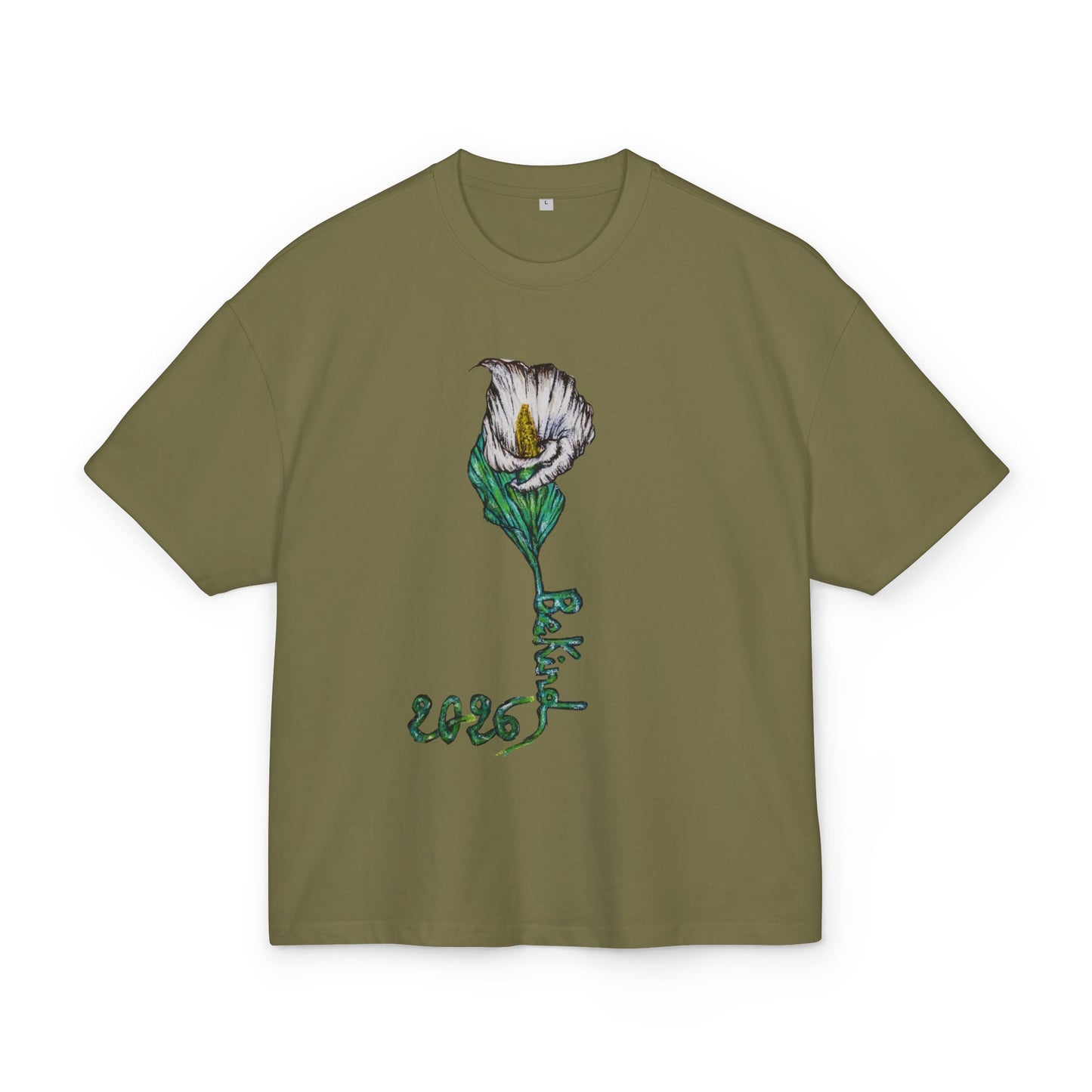 Be Kind Floral Box Tee
