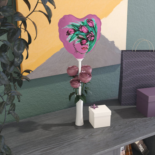 Balloons (Round and Heart-shaped), 6"