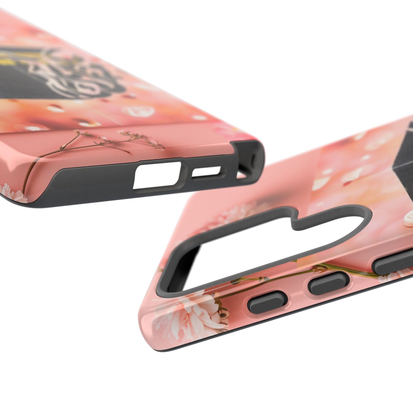 Kaaba Floral Phone Case – Pink Islamic Shrine Design