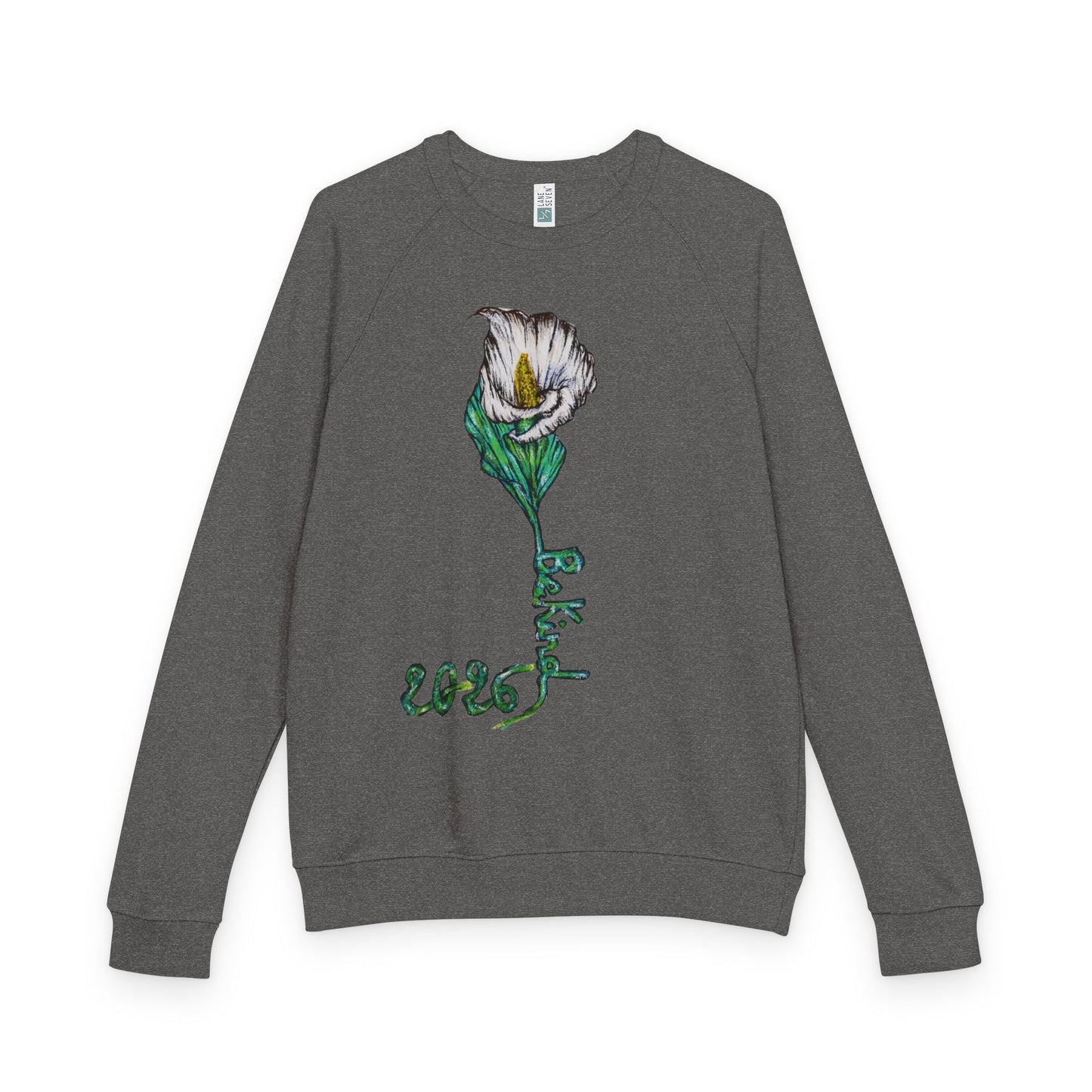 Floral Art Unisex Crewneck Sweatshirt