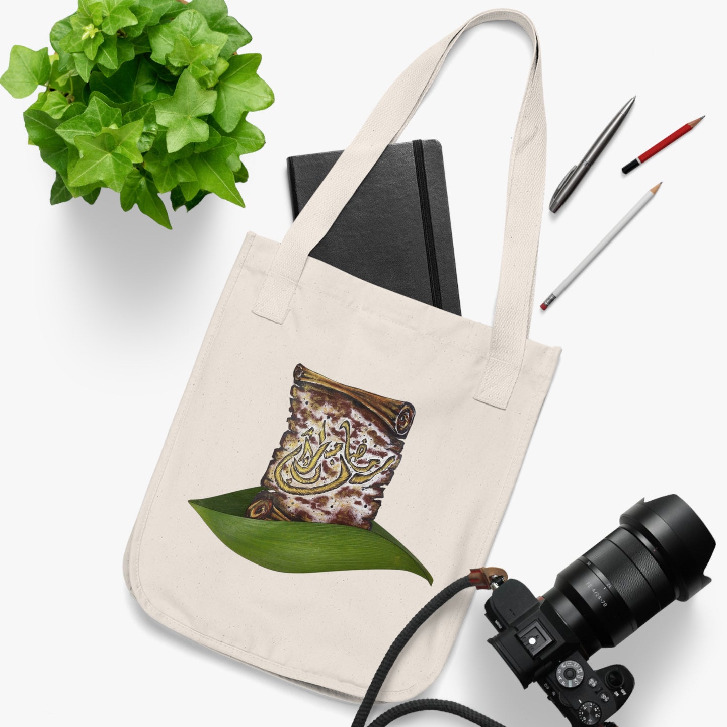 Organic Canvas Tote Bag