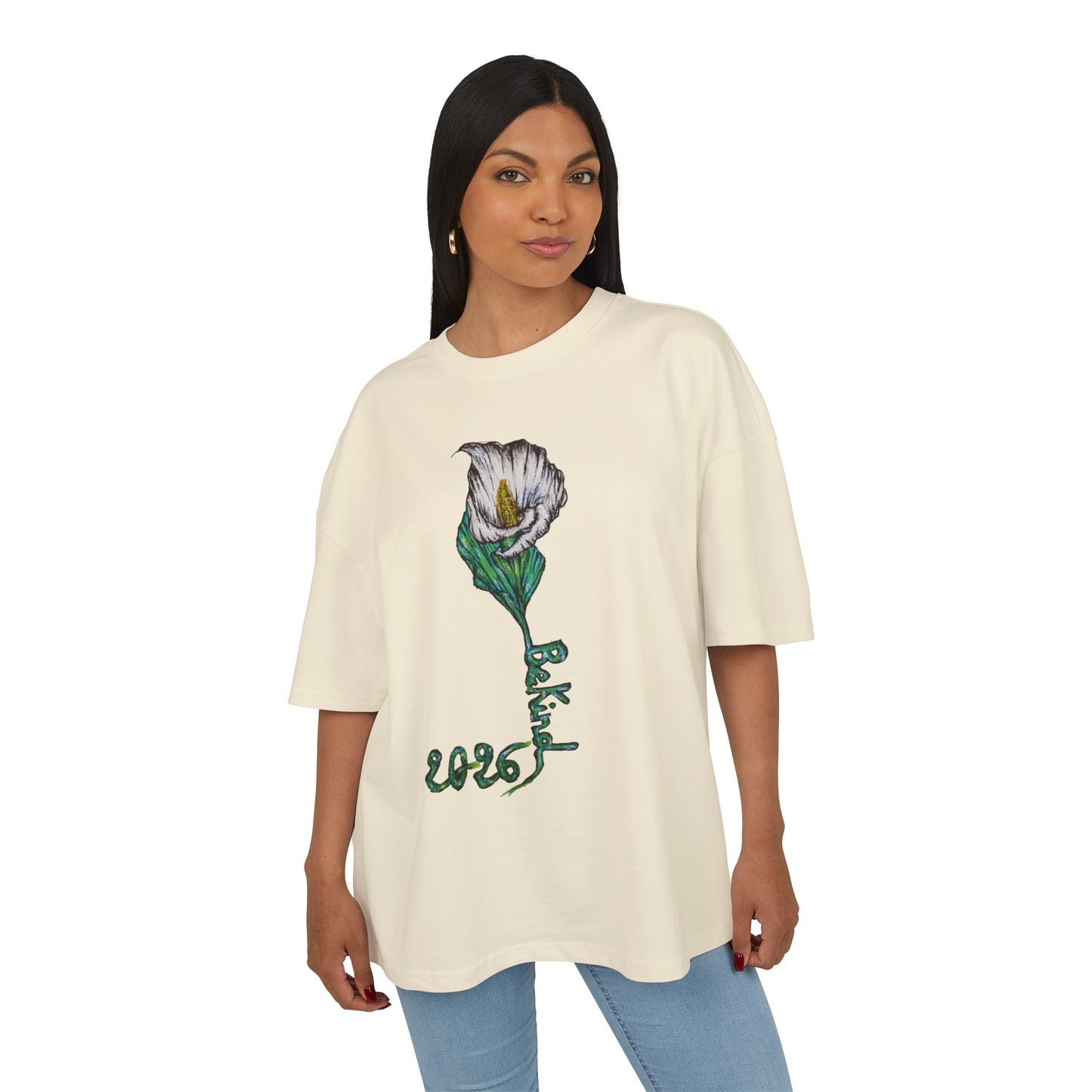 Be Kind Floral Box Tee