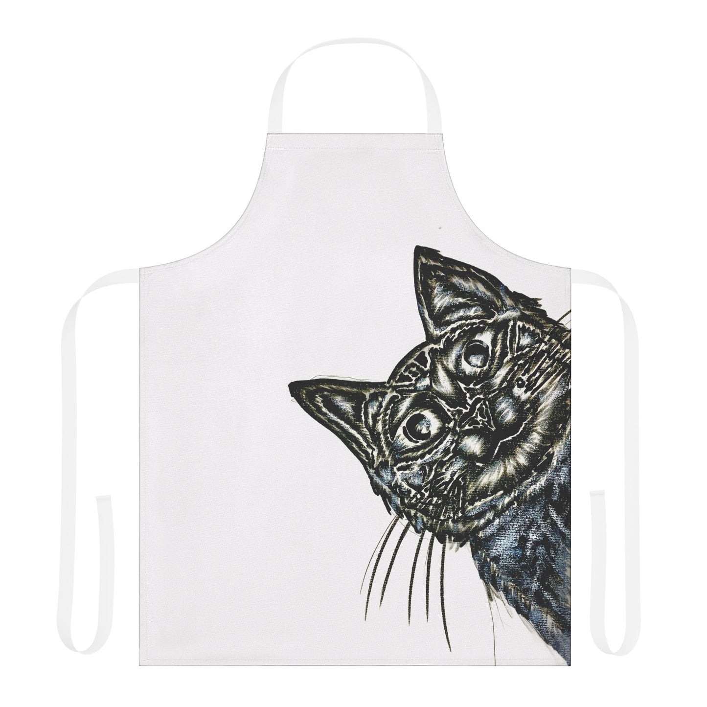 Apron, 5-Color Straps (AOP)