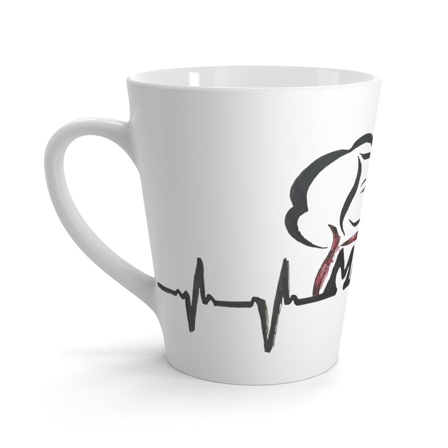 Heartfelt Mom Latte Mug - Perfect Gift for Mother's Day, Baby Showers, New Moms, Coffee Lovers, Family Keepsake