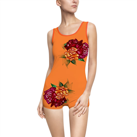 Women's Vintage Swimsuit (AOP)