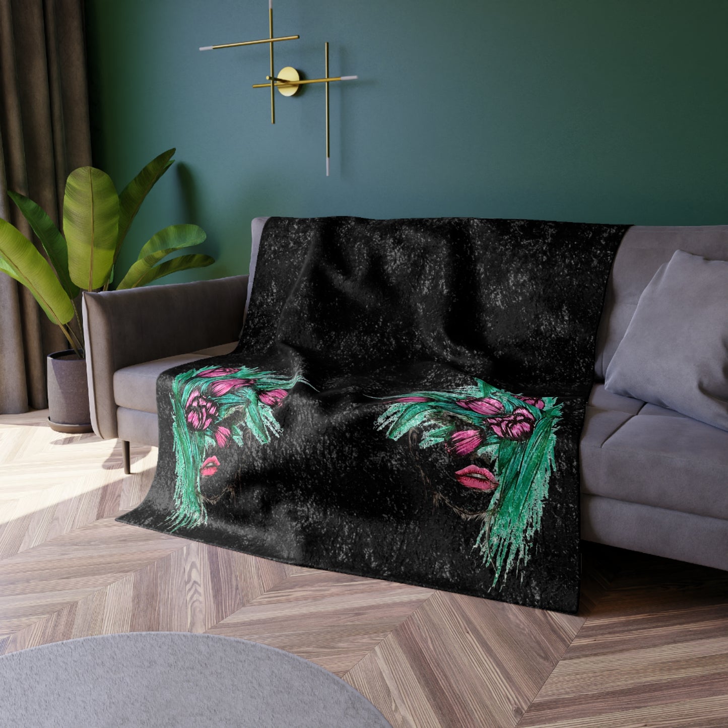 Crushed Velvet Blanket