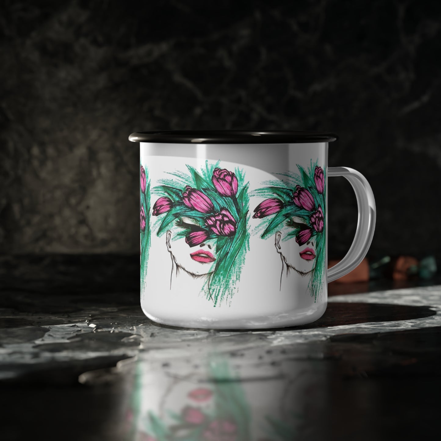 Enamel Camp Cup