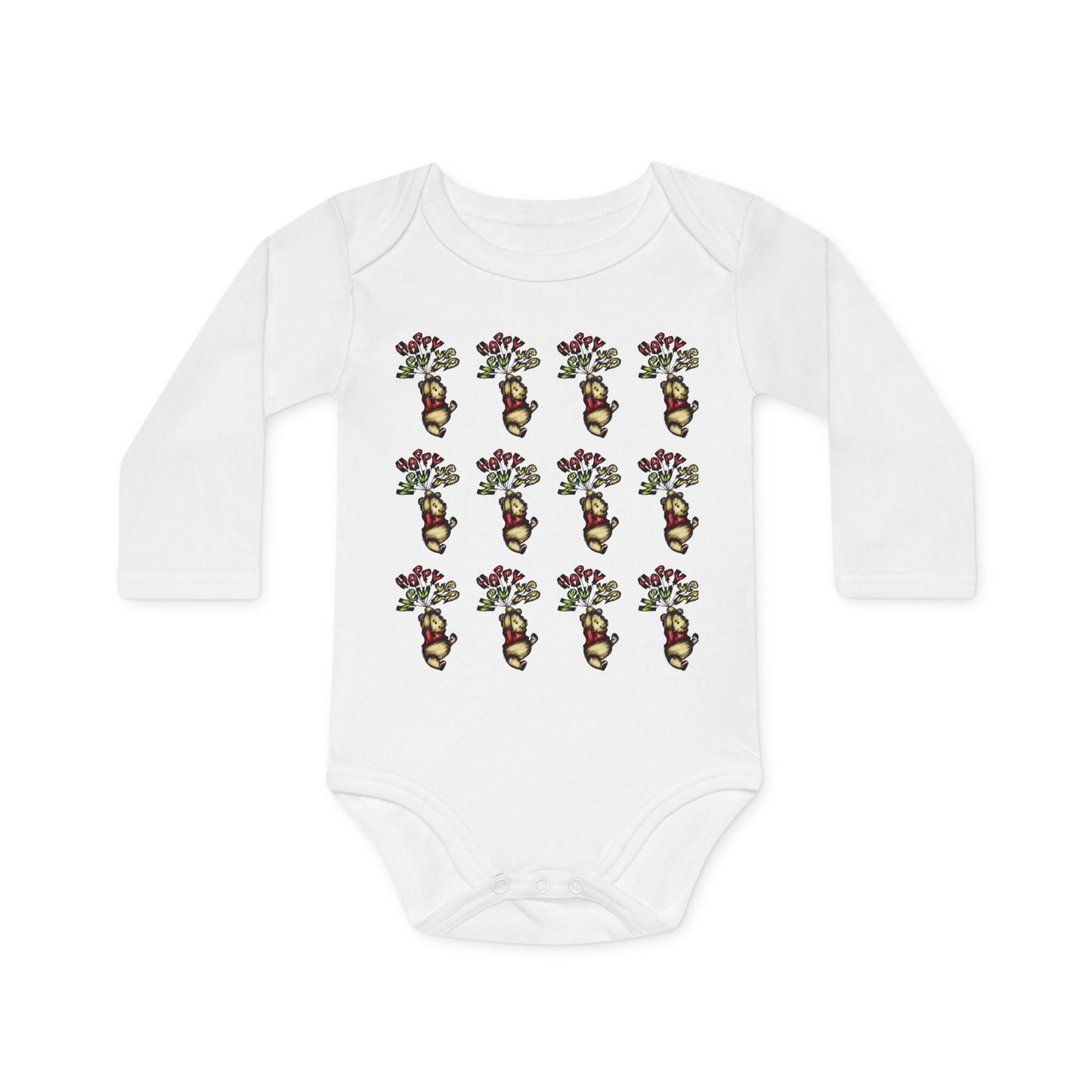 Baby Long-Sleeve Organic Bodysuit