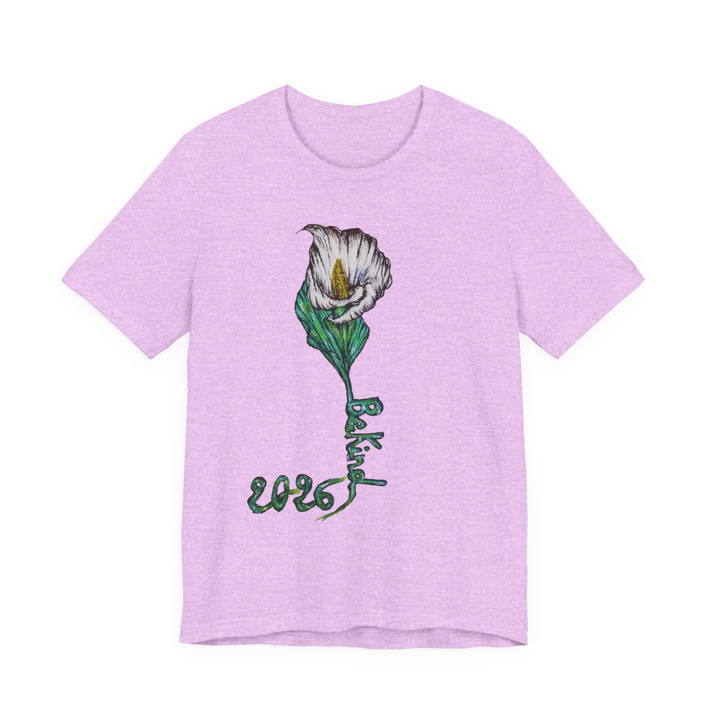 Be Kind Floral Unisex Jersey Tee