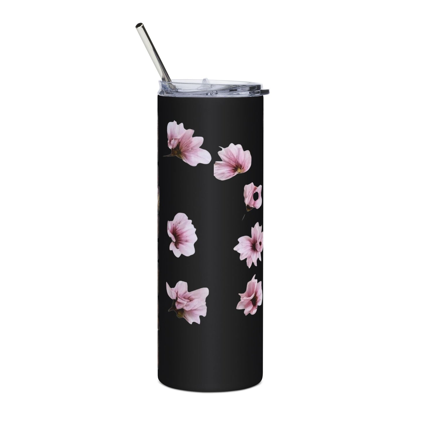 Arabic Calligraphy Floral 20oz Stainless Steel Tumbler