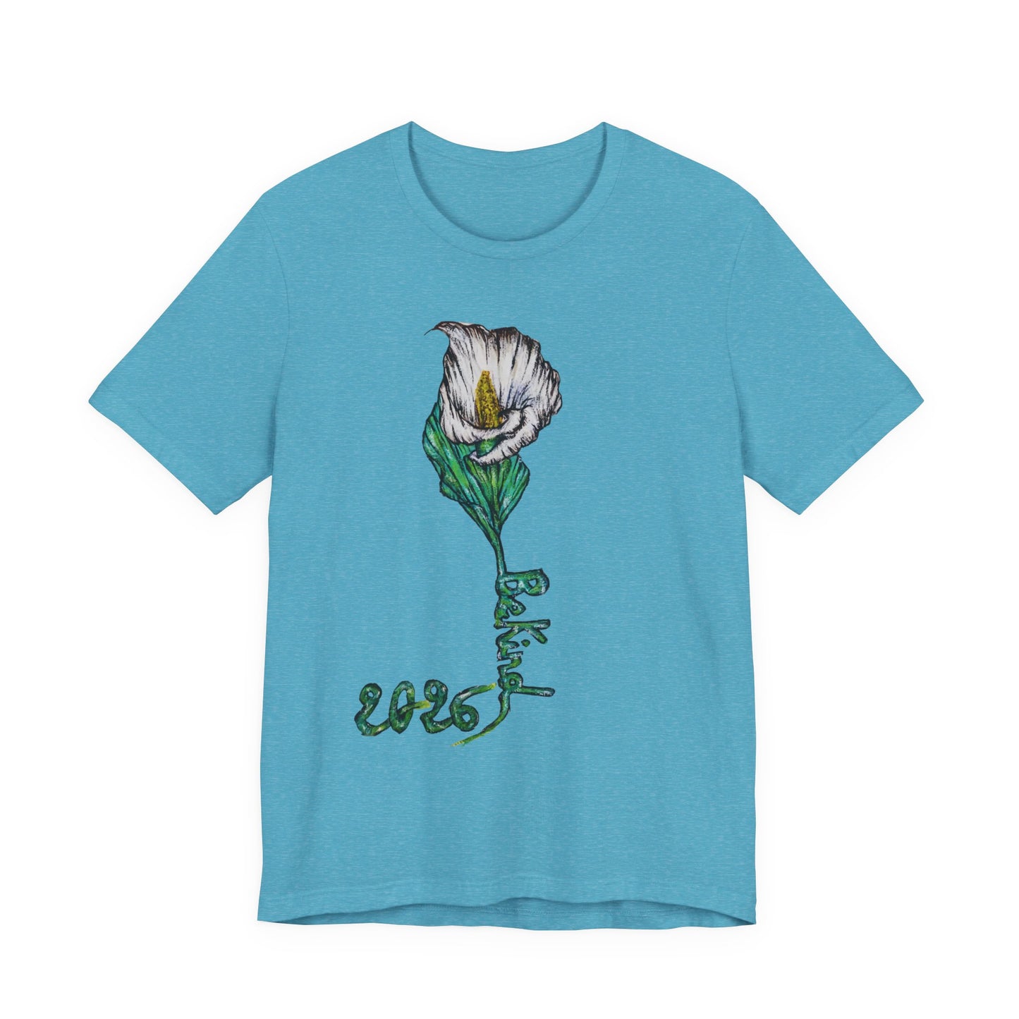 Be Kind Floral Unisex Jersey Tee