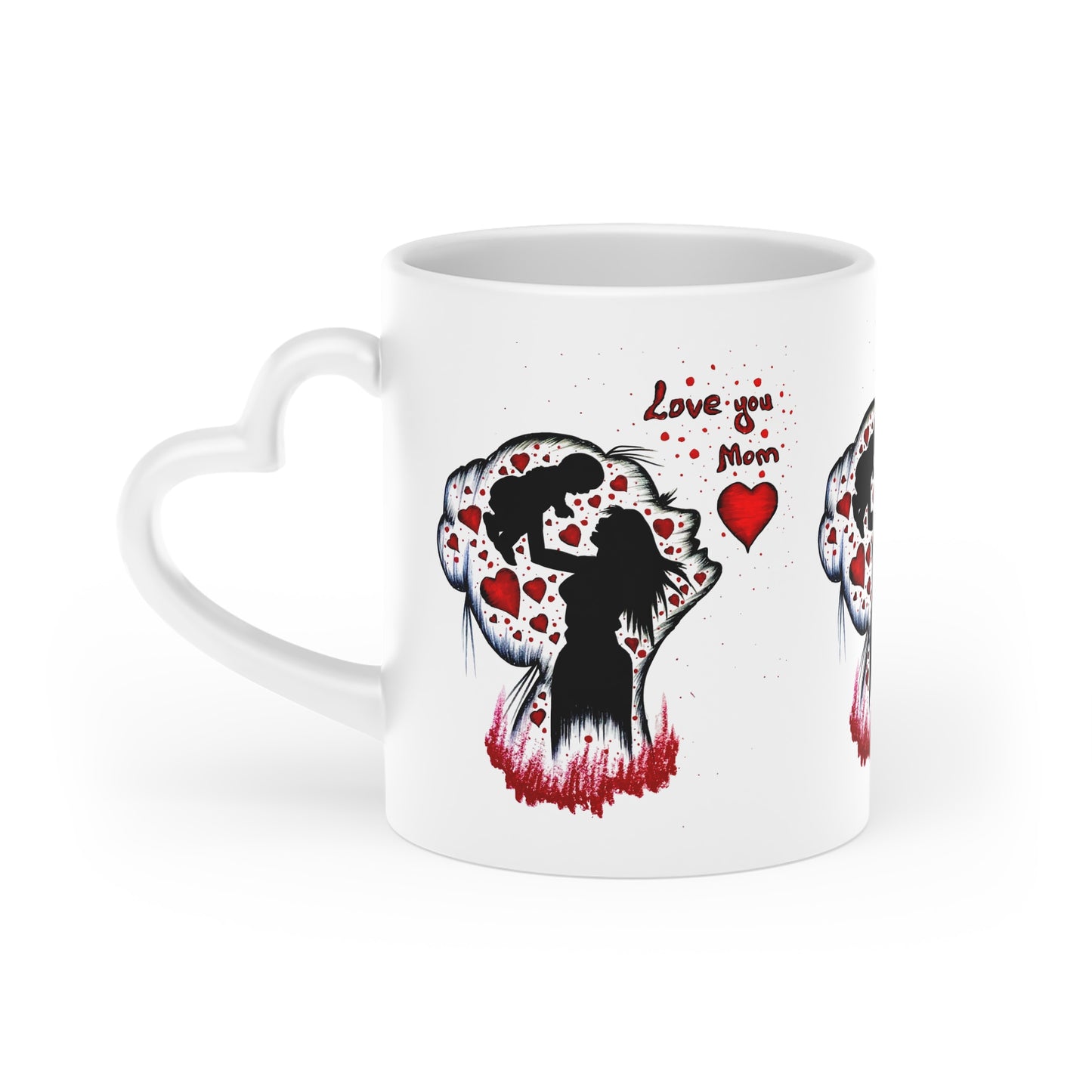Heart-Shaped Mug