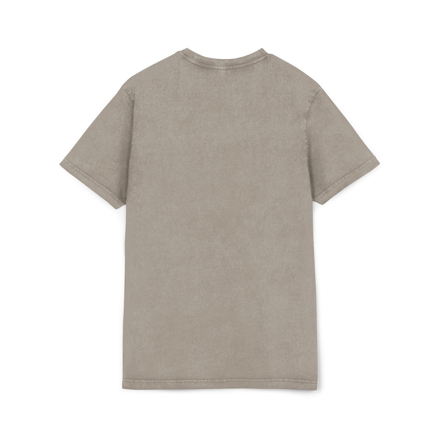 Acid Washed Floral Tee - Vintage Style Graphic T-Shirt for Casual Wear