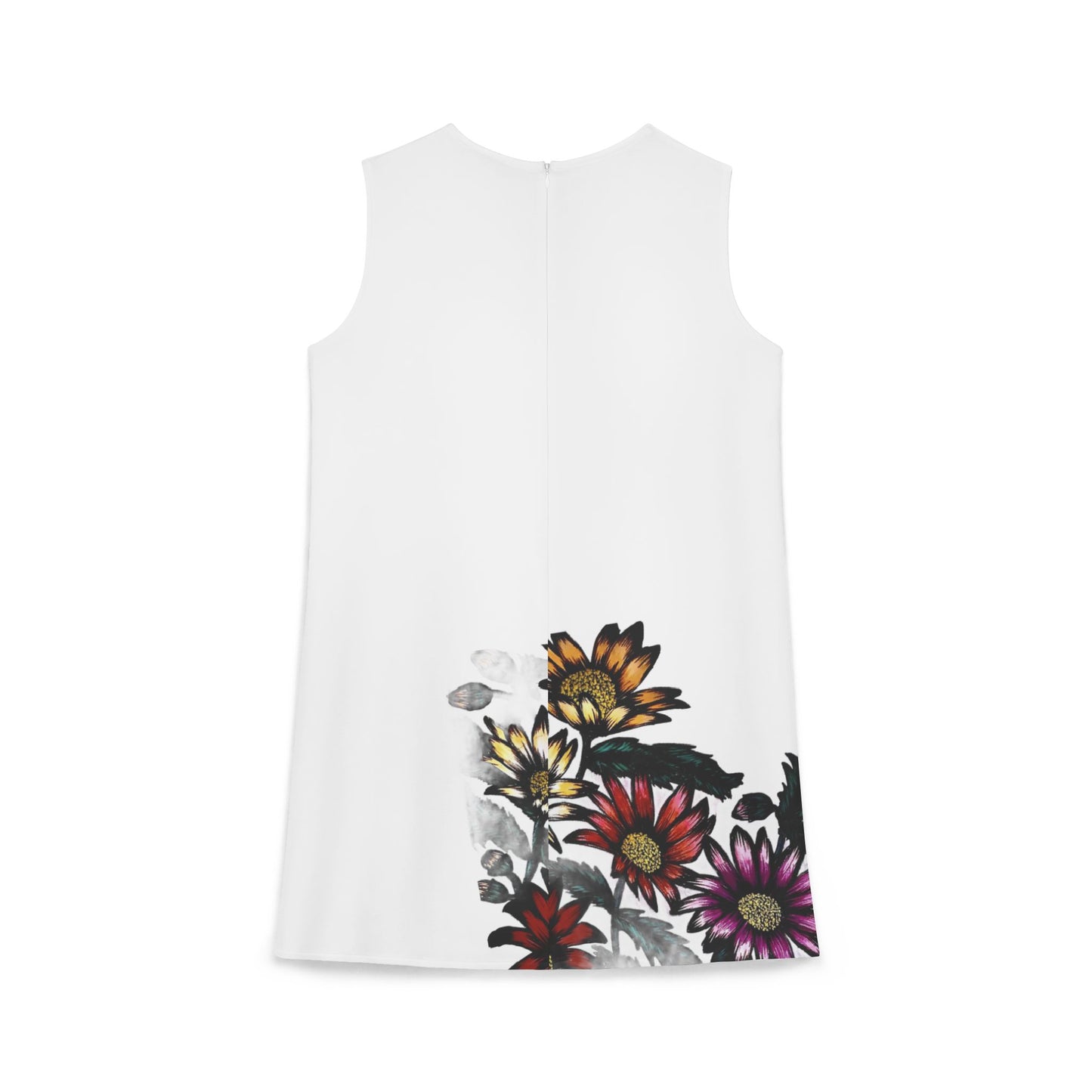 A-line Sleeveless Dress (AOP)