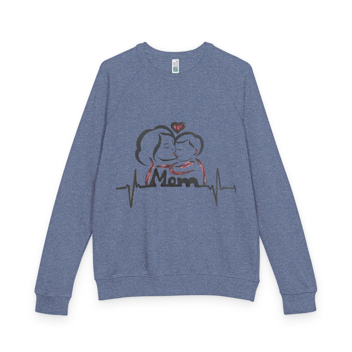 Heartfelt Mama Crewneck Sweatshirt | Cozy Unisex Apparel, Perfect Gift for Moms, Mother's Day, Birthday, Family Gatherings