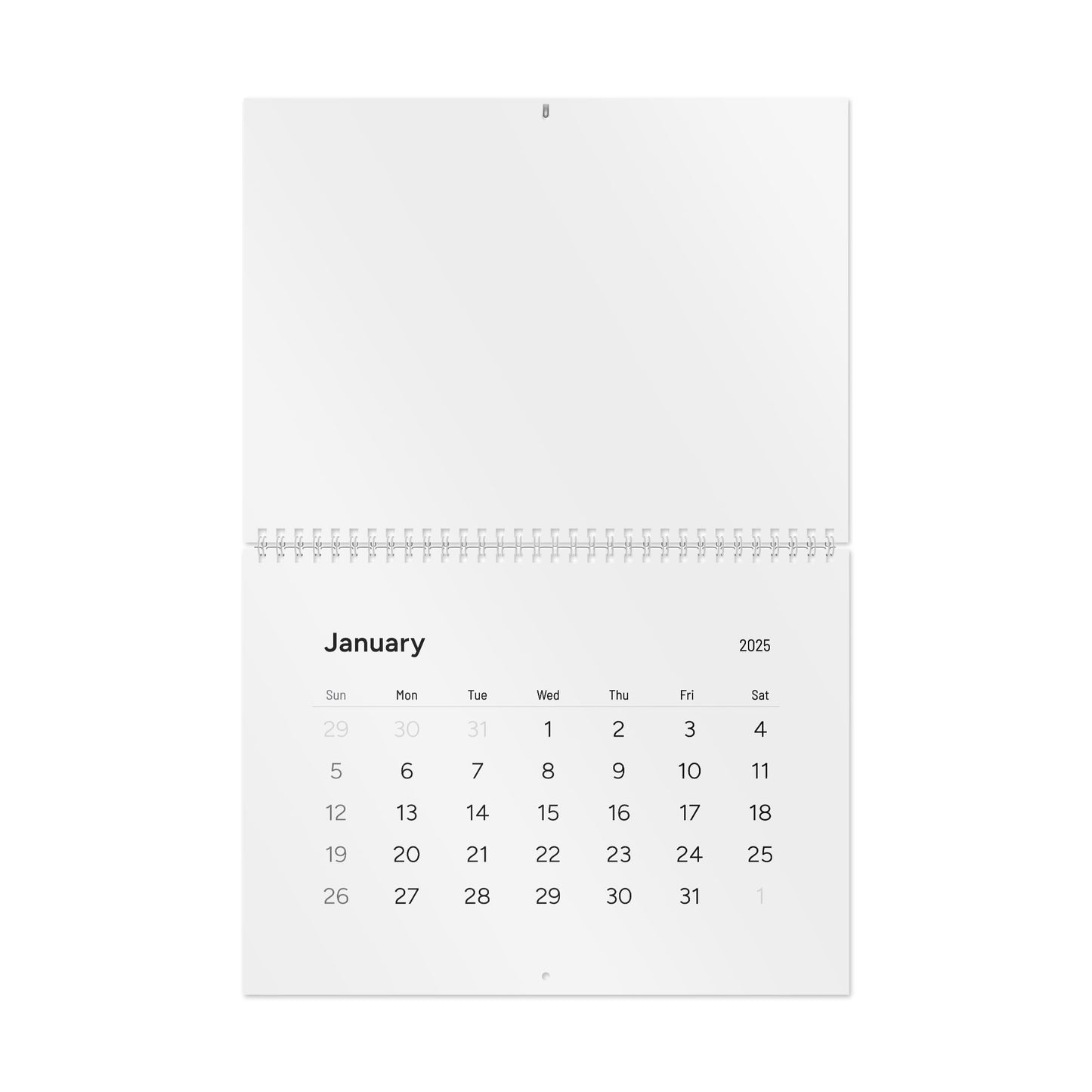Standard Wall Calendar (2025)