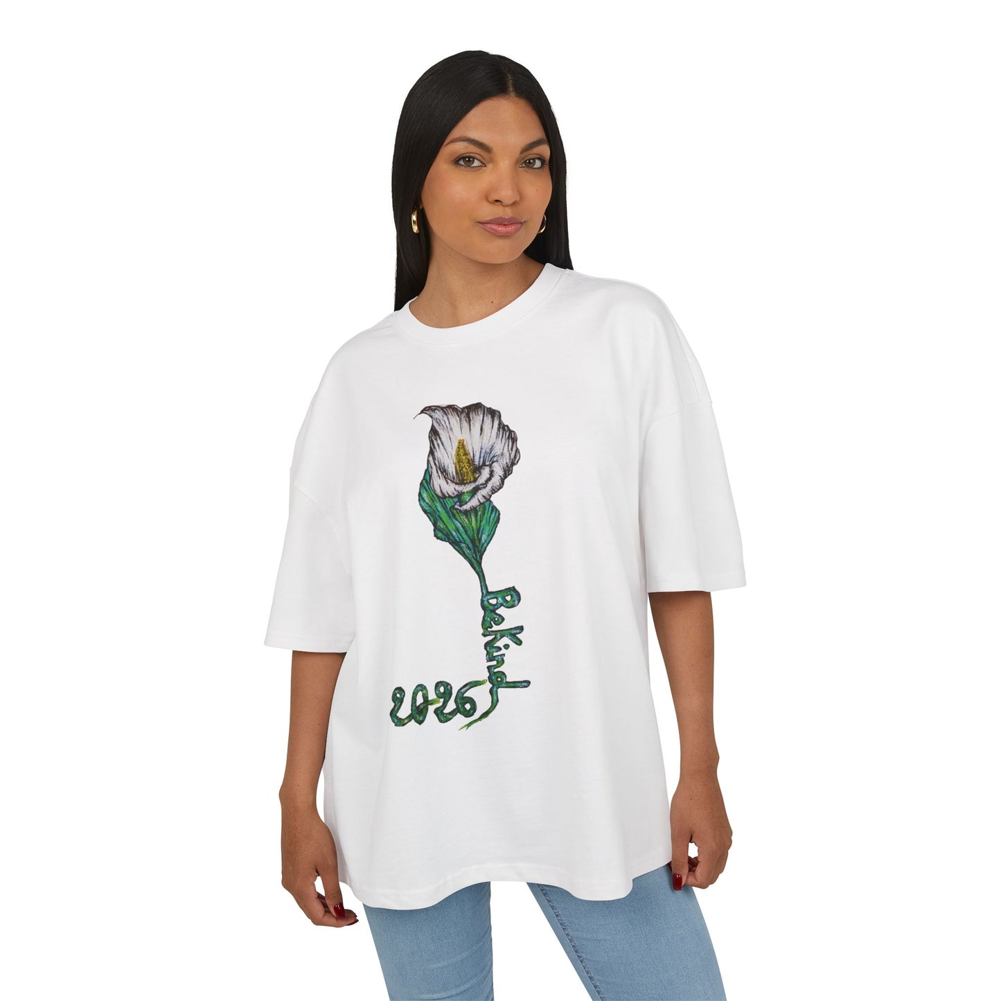 Be Kind Floral Box Tee