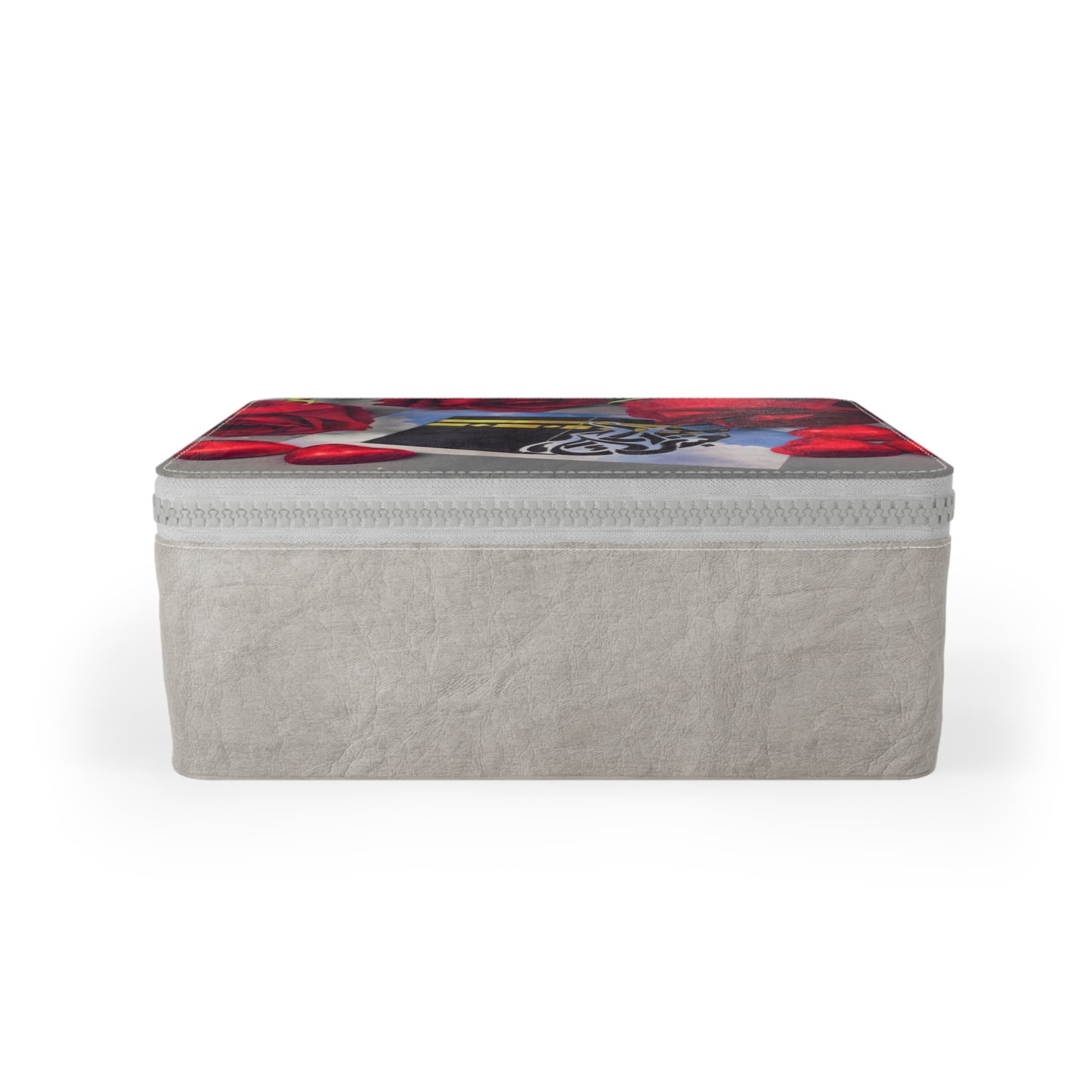 Paper Lunch Bag — Kaaba & Red Rose Design (Islamic Pilgrimage Gift)