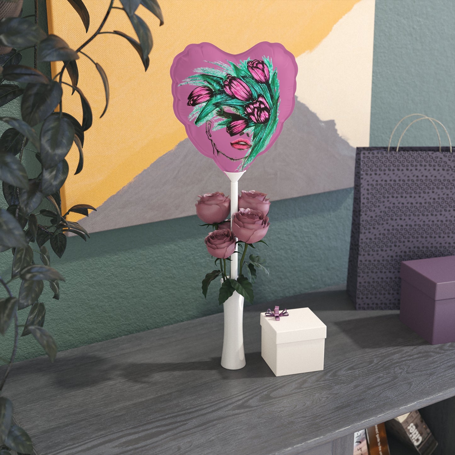 Balloons (Round and Heart-shaped), 6"