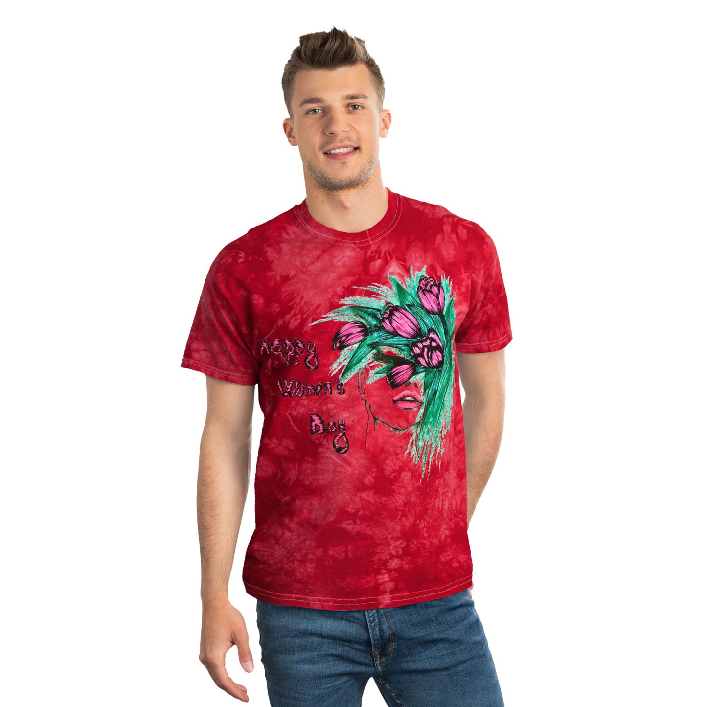 Tie-Dye Tee, Crystal