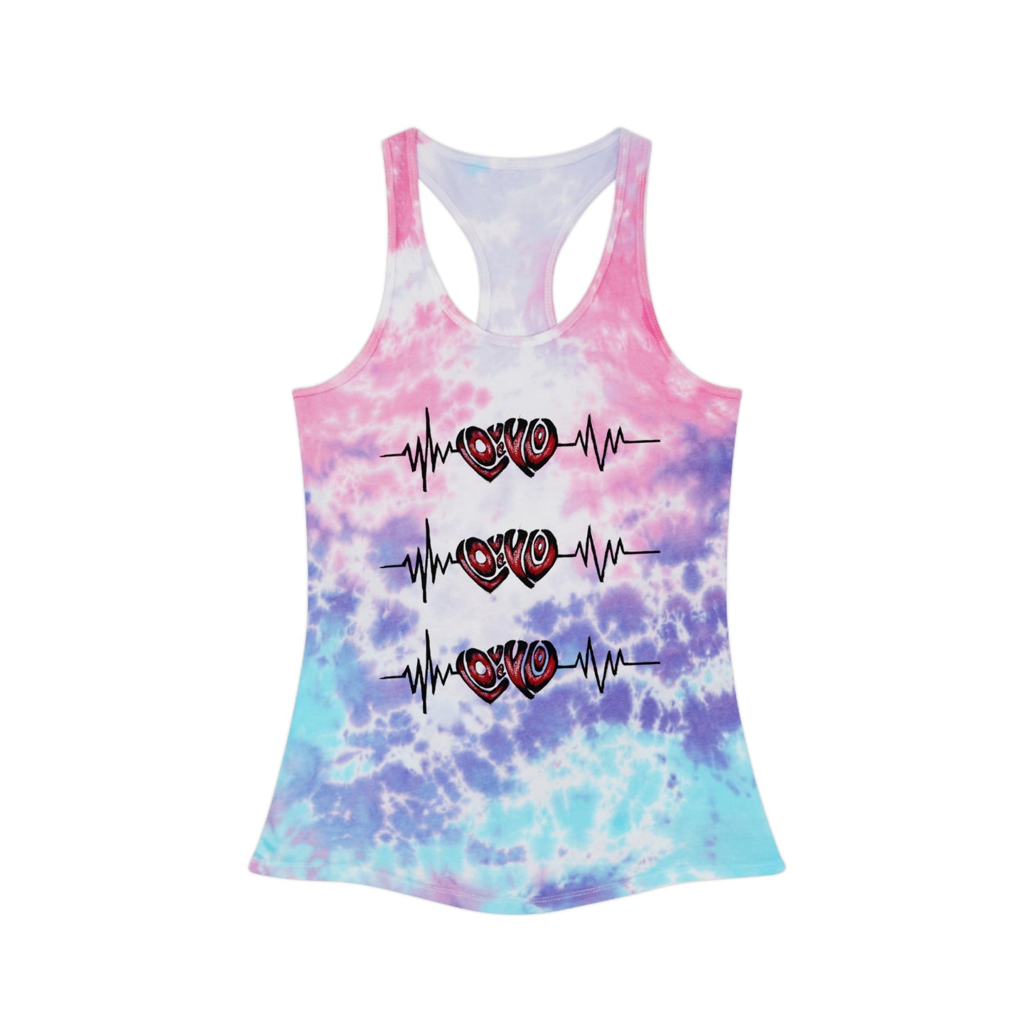 Tie Dye Racerback Tank Top