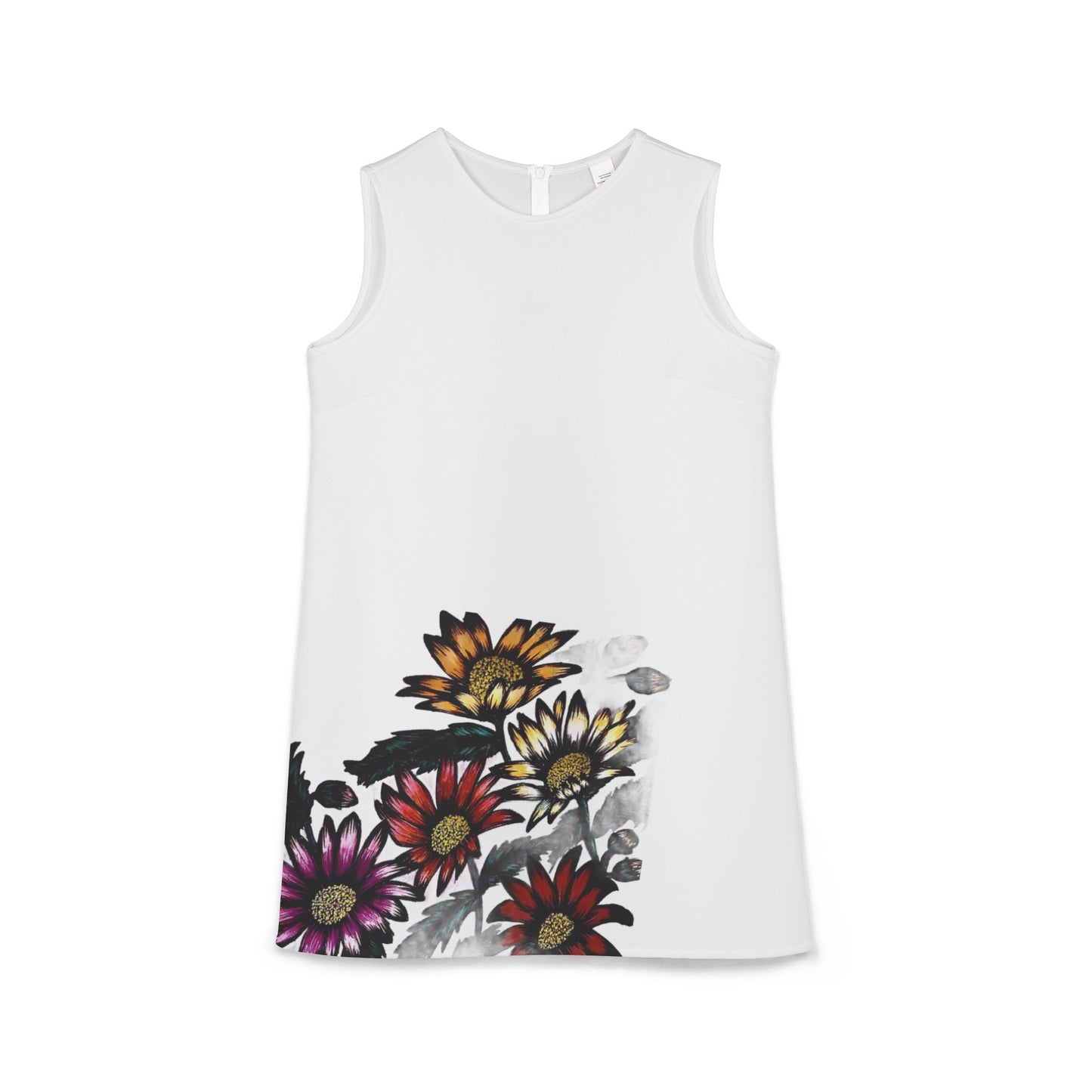 A-line Sleeveless Dress (AOP)