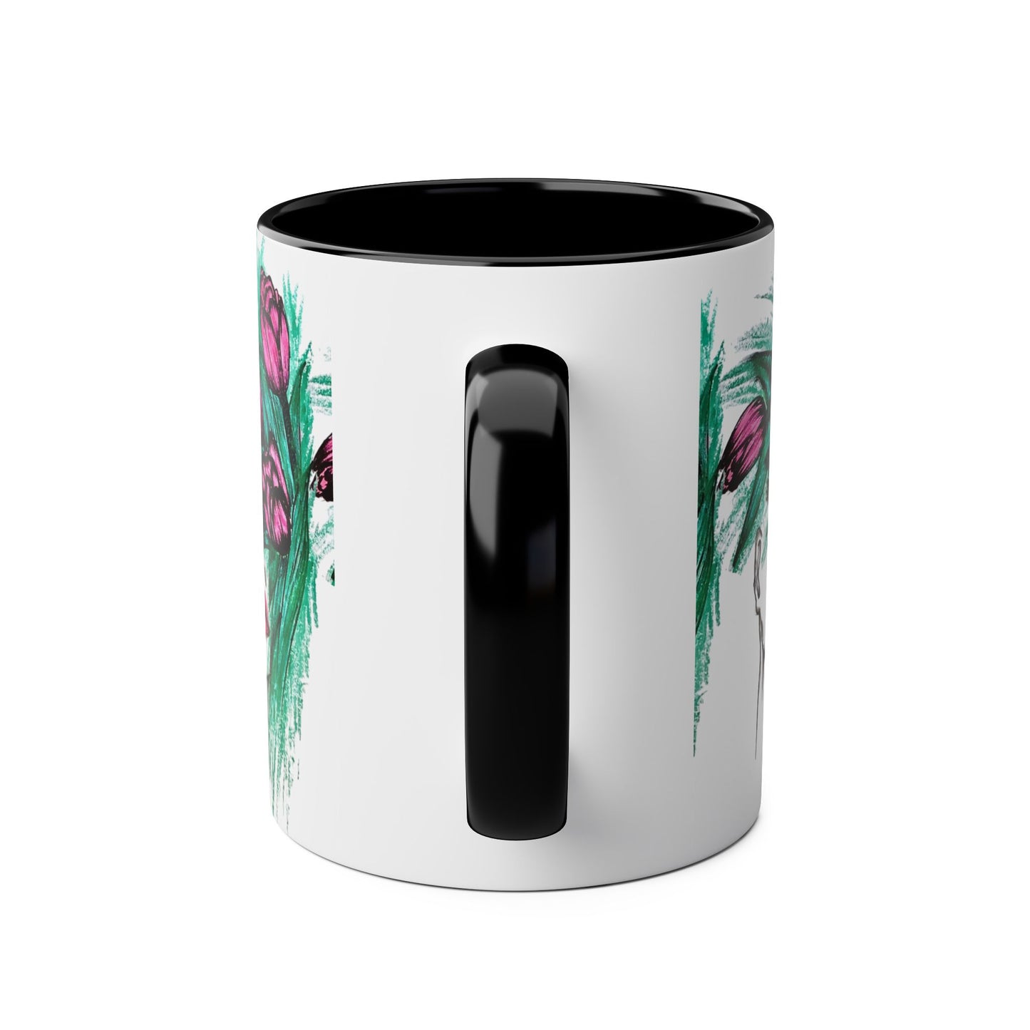 Two-Tone Coffee Mugs, 11oz