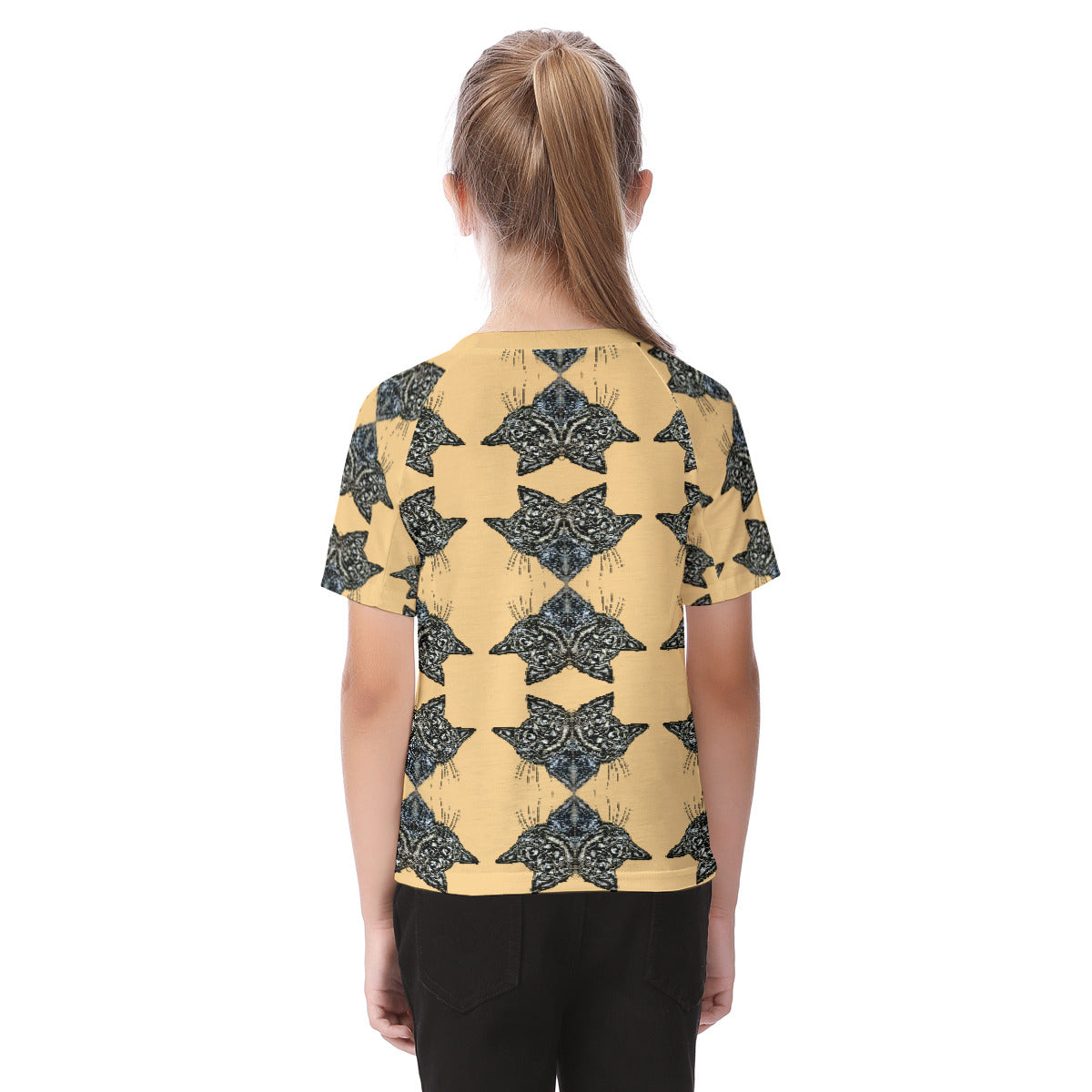 All-Over Print Kid's Raglan Sleeve T-shirt