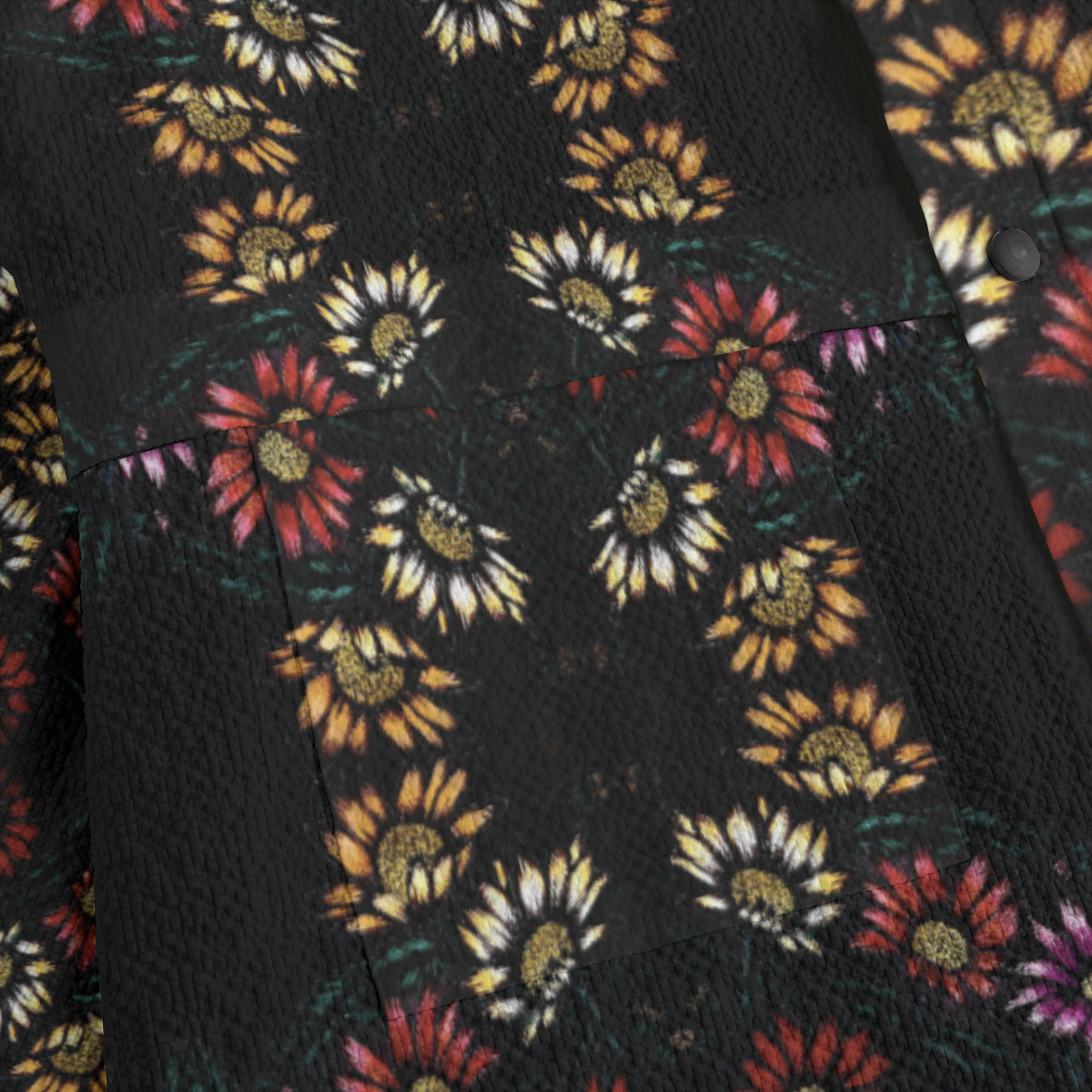 All-Over Print Men's Casual Lapel Jacket