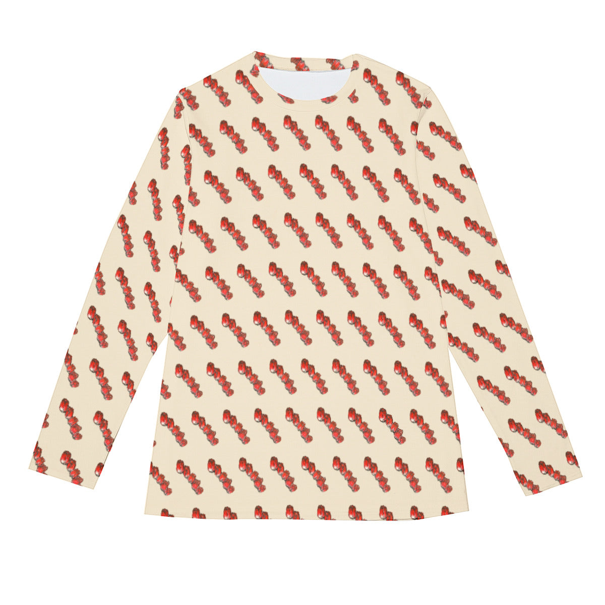 All-Over Print Long Sleeve T-Shirt | 190GSM Cotton