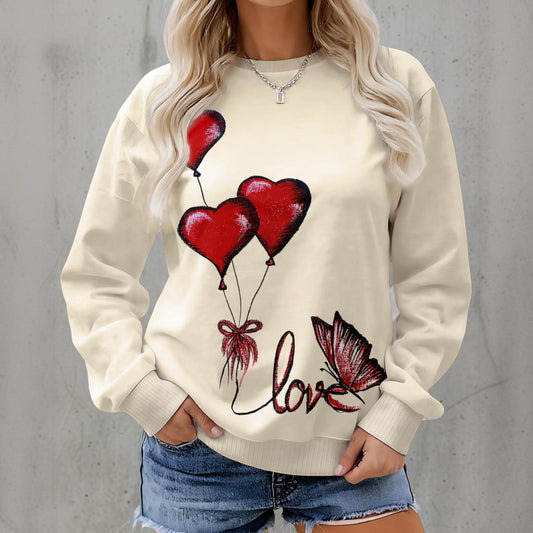 Women's Fleece Crew Neck Sweatshirt|DTF