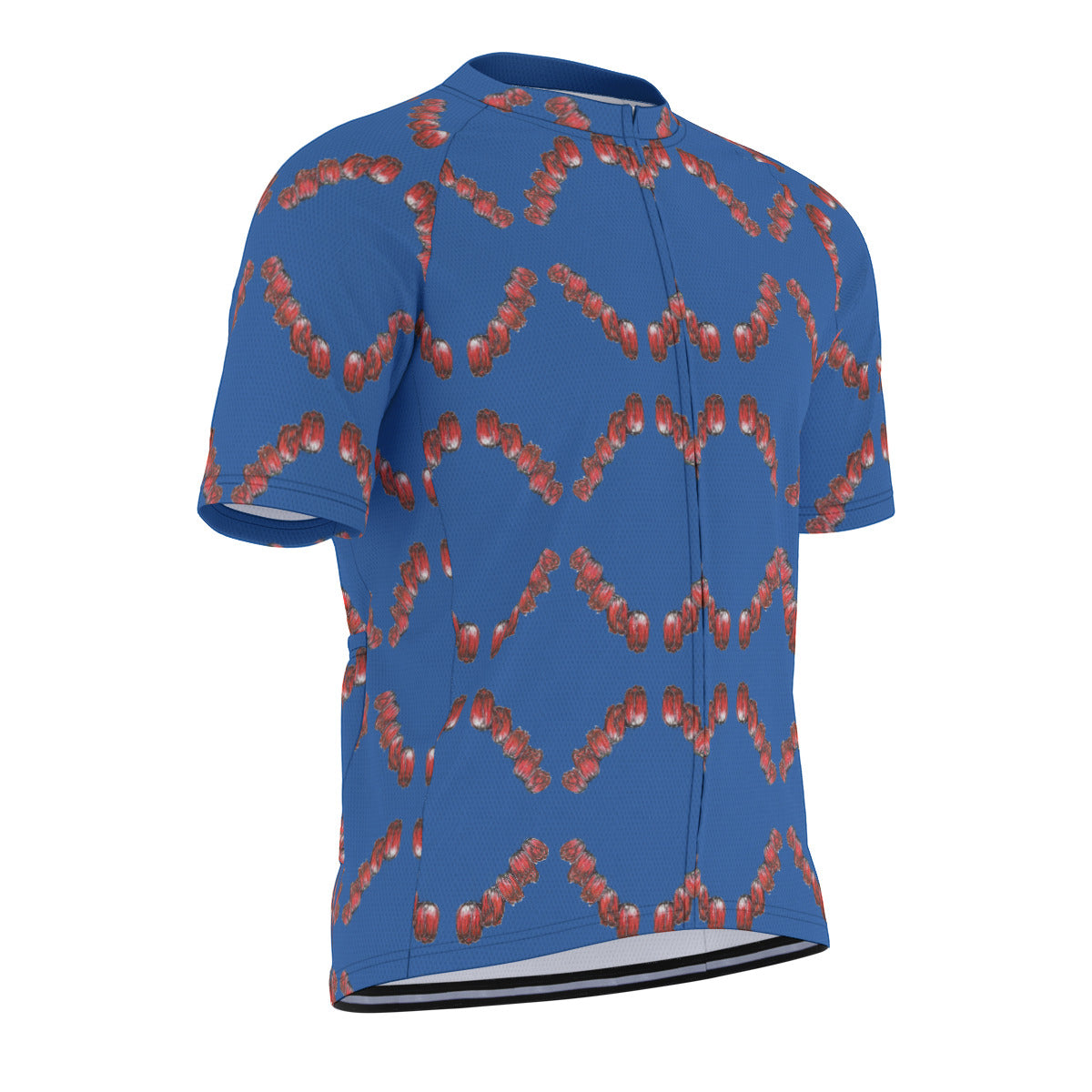 All-Over Print Raglan Men's Cycling Jersey