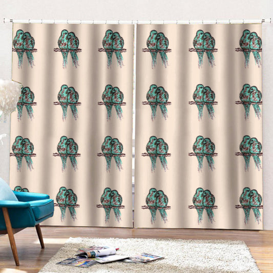 Curtains with Hooks (Large Size)