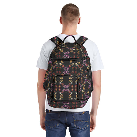 All-Over Print Multifunctional Backpack