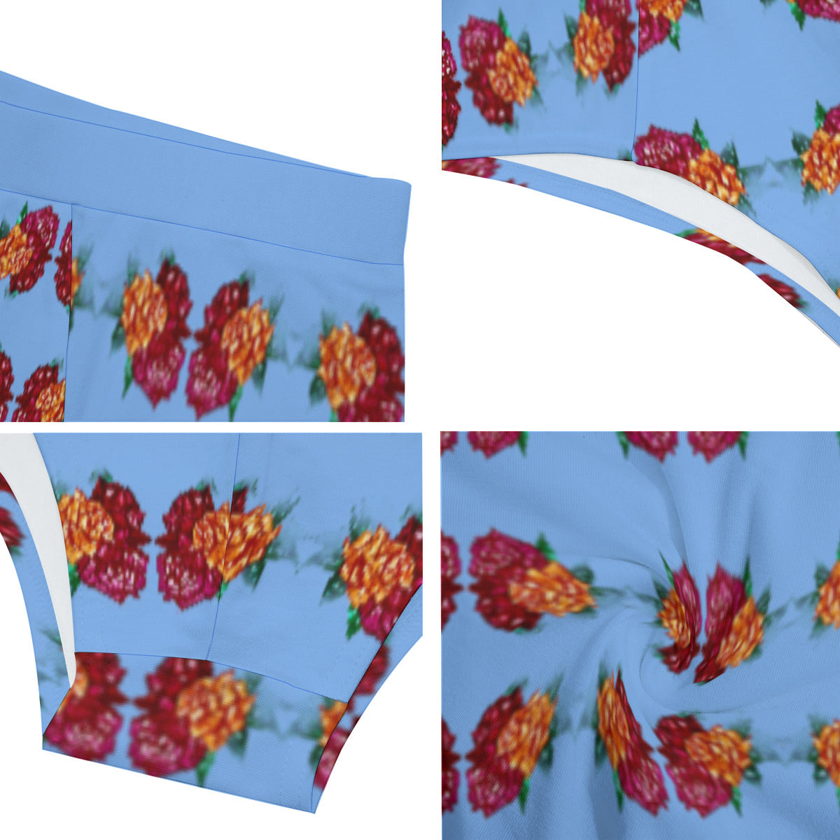 All-Over Print Men's Triangle Low-rise Underwear