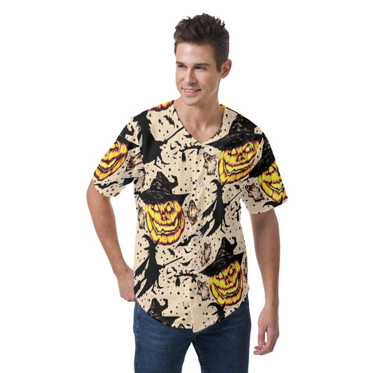 All-Over Print Men's Short Sleeve Baseball Jersey
