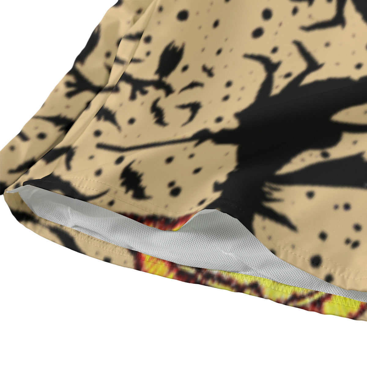 All-Over Print Men‘s Beach Shorts With Lining