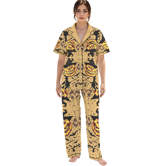All-over print Women'S Trousers Pajamas Set