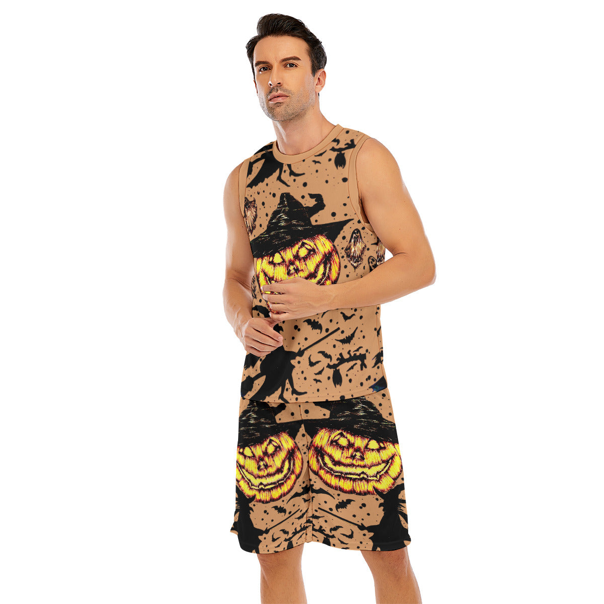 All-Over Print Men's Basketball Suit